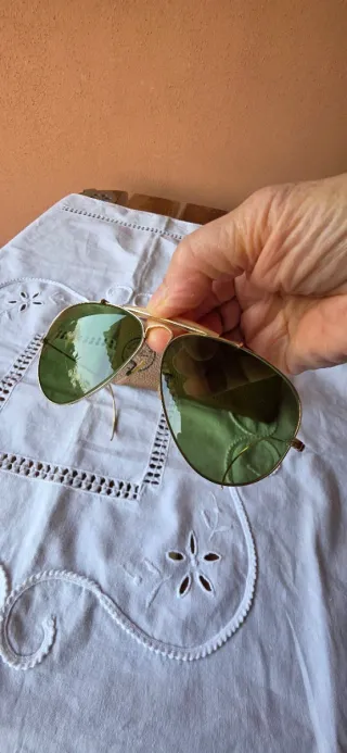 Vintage Ray-Ban Aviator anni 60/70 + custodia