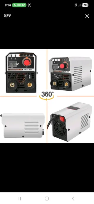Soldadora MMA-200 Inverter