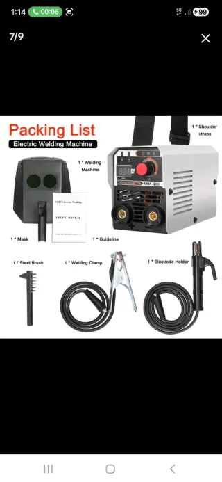 Soldadora MMA-200 Inverter