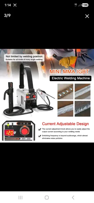 Soldadora MMA-200 Inverter