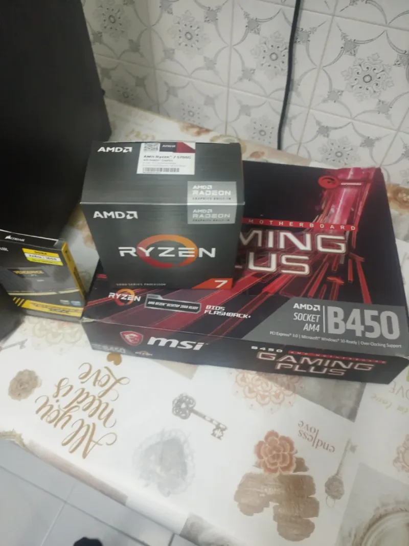 PC Gaming Ryzen 7 5700G 16GB RAM MSI B450 afbeelding 4