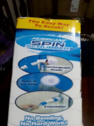 Limpiador Eléctrico Hurricane Spin Scrubber