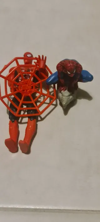 Figuras Spiderman con accesorios