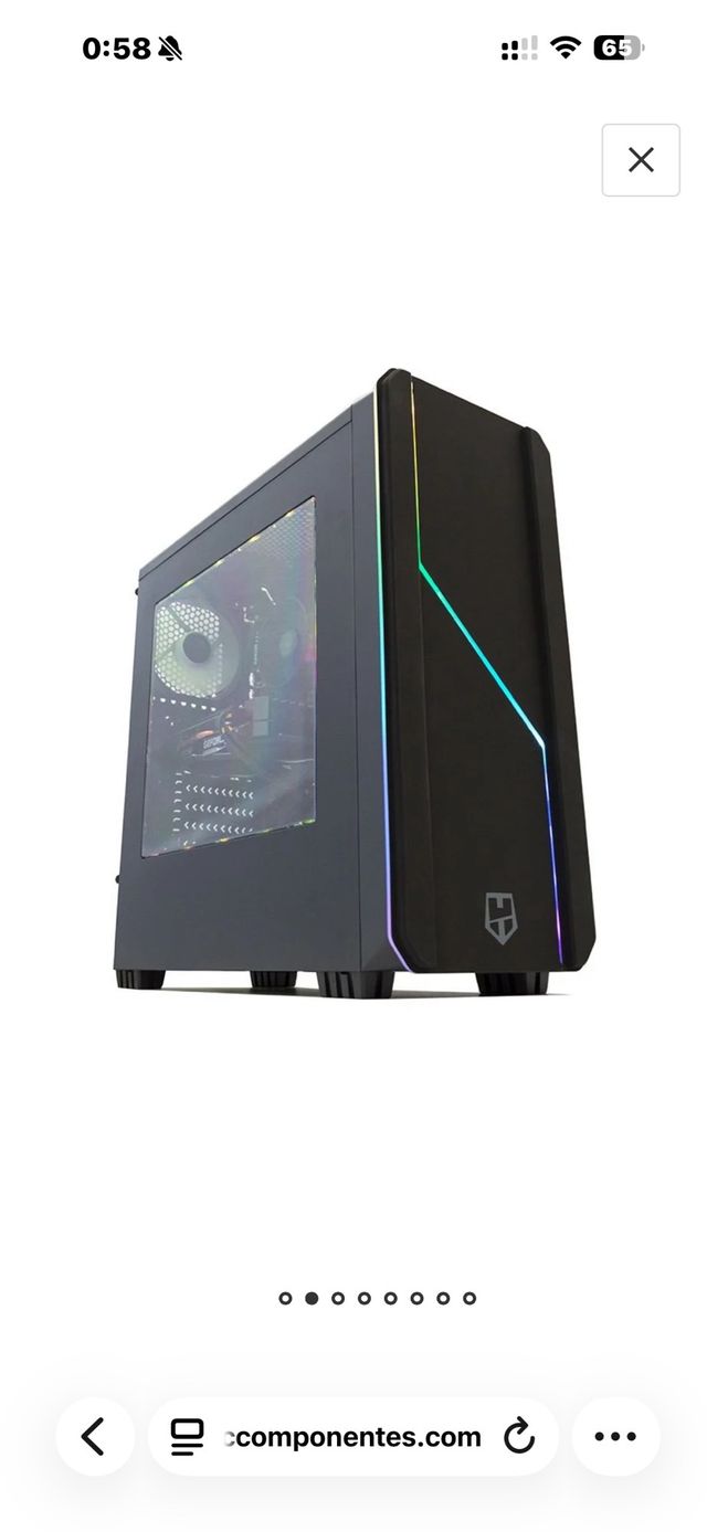 PC Gamer Completo Negro