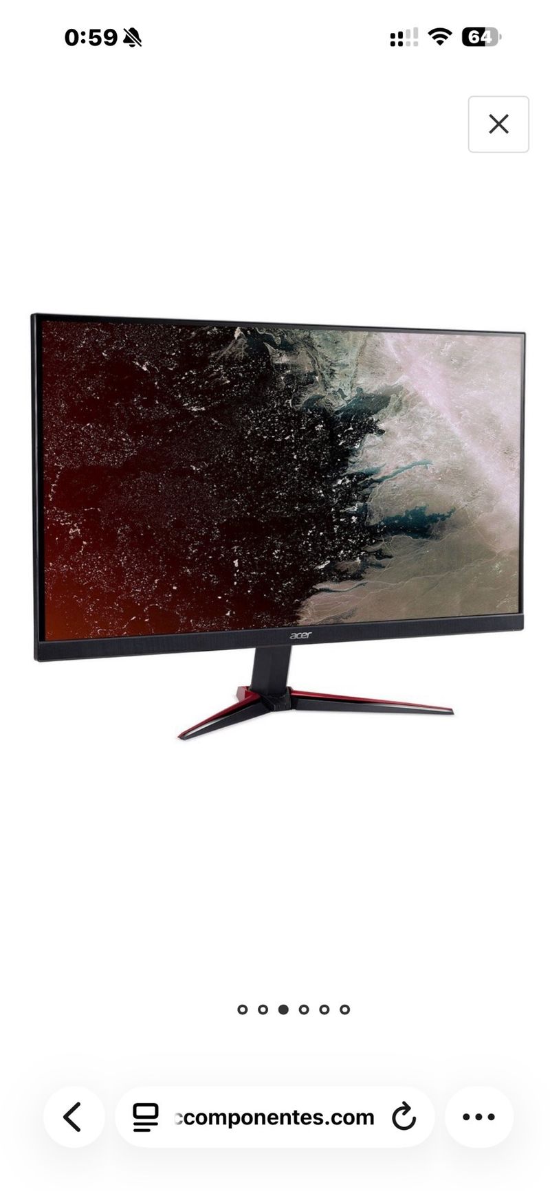 PC Gamer Completo Negro afbeelding 5