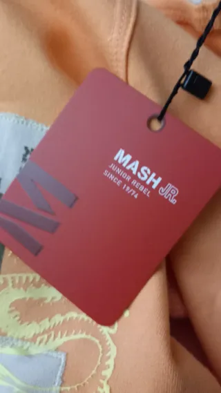 Maglioncino arancione Mash Jr.