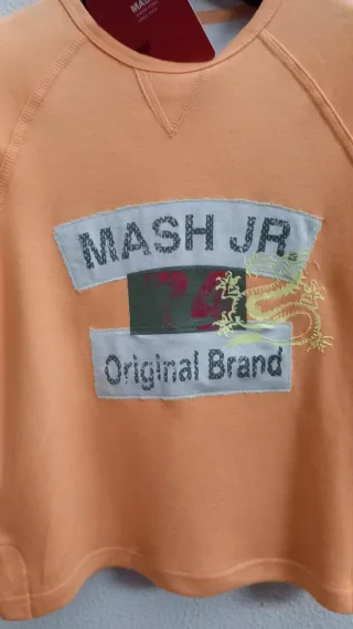 Maglioncino arancione Mash Jr.