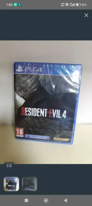 Resident Evil 4 Remake Nuevo Precintado