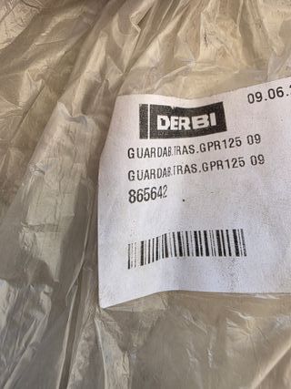 GUARDABARROS CUBRE RUEDAS GPR 2009-2010