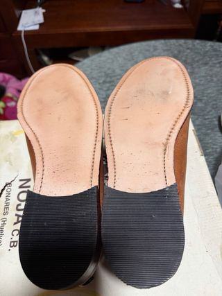 Zapato polaina NOJA C.B. marrón