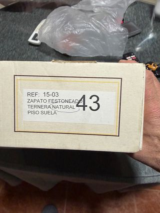 Zapato polaina NOJA C.B. marrón