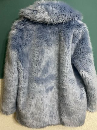 Abrigo pelo azul Jakke