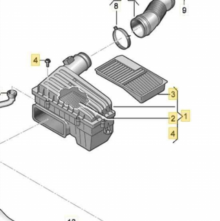 5Q0129607BD FILTRO AIRE VOLKSWAGEN POLO (AW1)