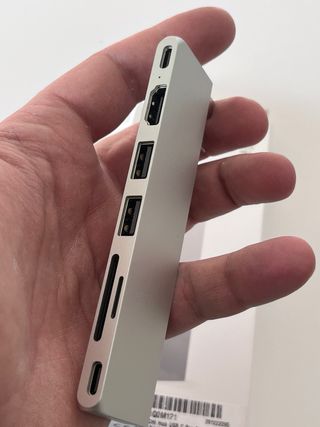 Hub Satechi 7 en 1 USB-C Pro Slim Midnight