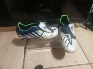 Botas Adidas Predator Azul/Blanco