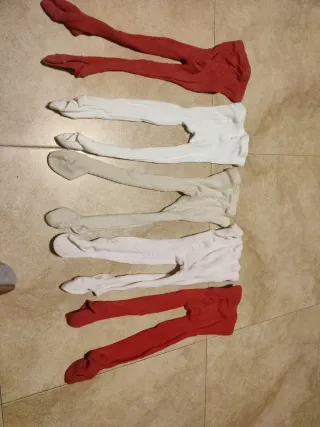 Leotardos talla 1 (varios colores)