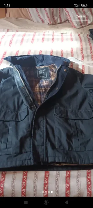 Cazadora Cortefiel tipo Barbour Talla L