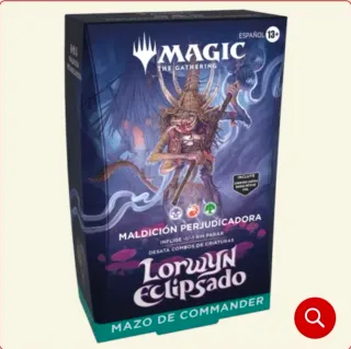 Maldición perjudicadora castellano: Lorwyn Eclipsa