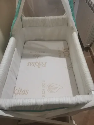 Minicuna con mosquitera