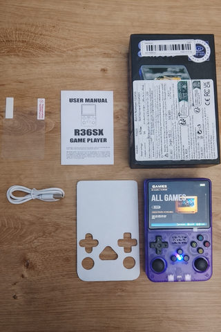 Consola Retro R36SX 64GB Lila