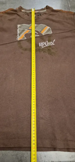 Camiseta manga larga Rip Curl marrón Talla L