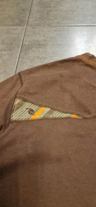 Camiseta manga larga Rip Curl marrón Talla L