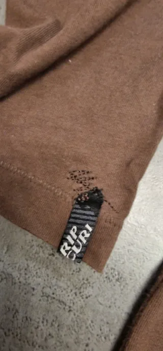 Camiseta manga larga Rip Curl marrón Talla L