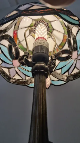 Lámpara nueva estilo Tiffany 20cm diámetro!