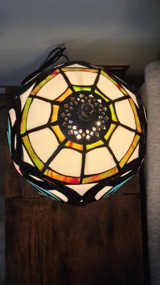 Lámpara nueva estilo Tiffany 20cm diámetro!