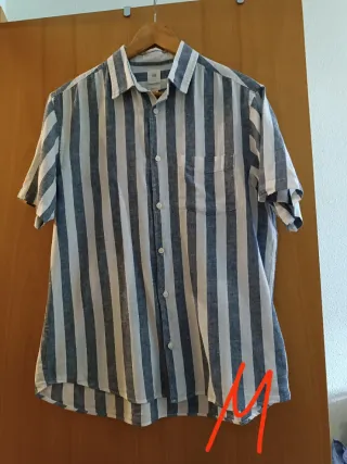 Lote 3 Camisas chco Talla M Pull&Bear 3€ cada una