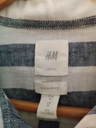 Lote 3 Camisas chco Talla M Pull&Bear 3€ cada una