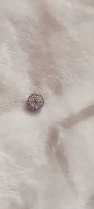 Dije Pandora ORIGINAL Circonitas Moradas y Blancas