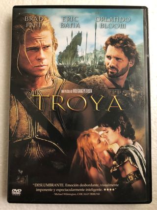 DVD de la película Troya