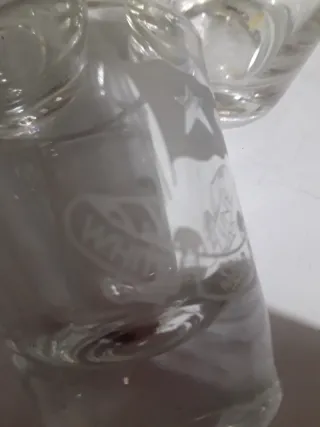 6 Vasos de chupito vidrio