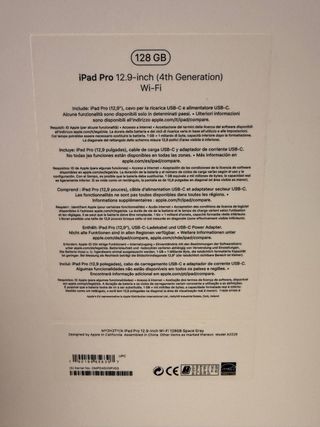 iPad Pro 12.9 4ª Gen Ultimo precio