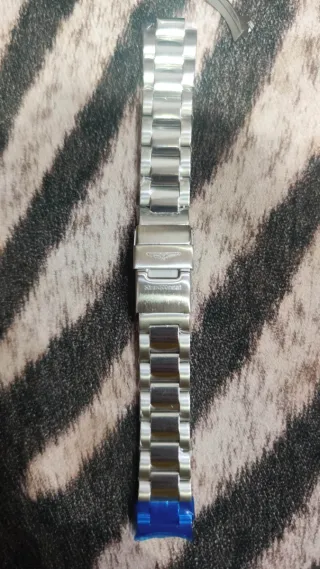 Correa Longines Hydroconquest 21mm Acero