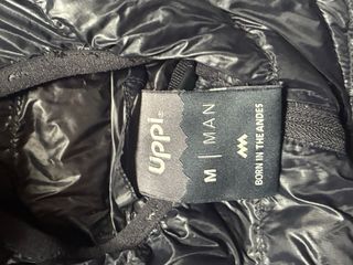 Parka de plumas negra Lippi