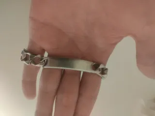 Bracciale in Argento Massiccio per Uomo
