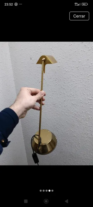 Lámpara de escritorio fase