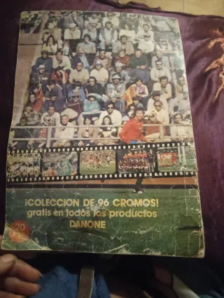 Álbum Fútbol Acción Danone