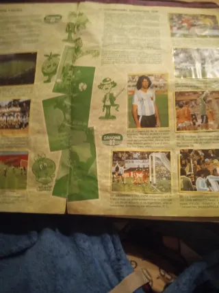 Álbum Fútbol Acción Danone