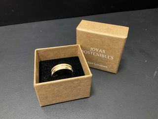 anillo oro 18k con piedra