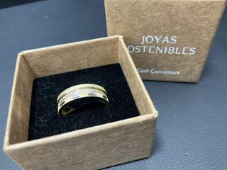 anillo oro 18k con piedra