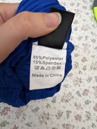 Mallas azules efecto push-up