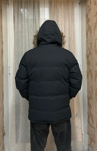 Giacca piumino invernale con cappuccio Uomo