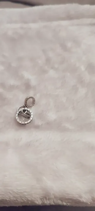 Dije Pandora ORIGINAL Aro Doble con Circonitas