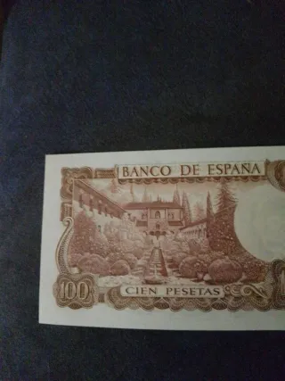 Billetes 100Pesetas Sin Circular Serie correlativa