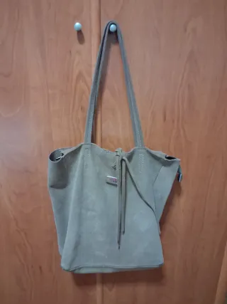 Bolso de piel Manuel Gallardo marrón