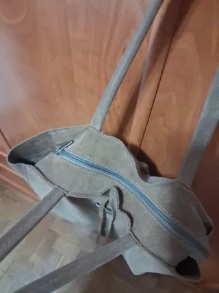 Bolso de piel Manuel Gallardo marrón