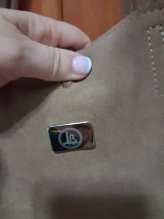 Bolso de piel Manuel Gallardo marrón